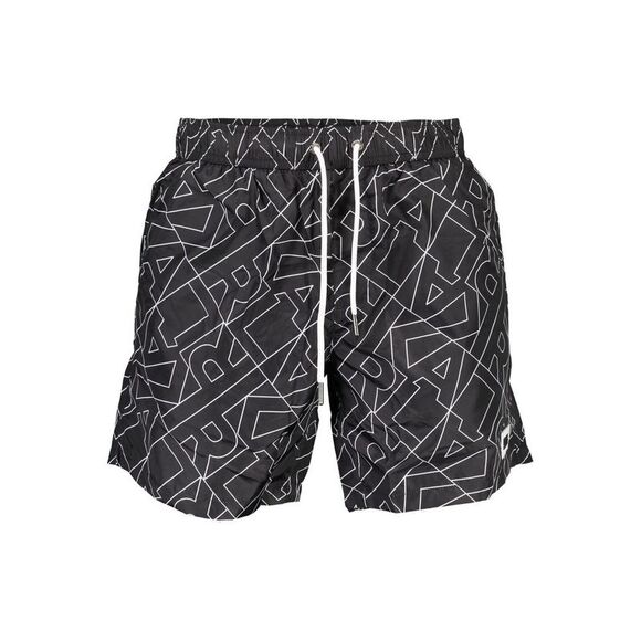 Karl Lagerfeld Black Polyester Men's Swim Men's Boxer